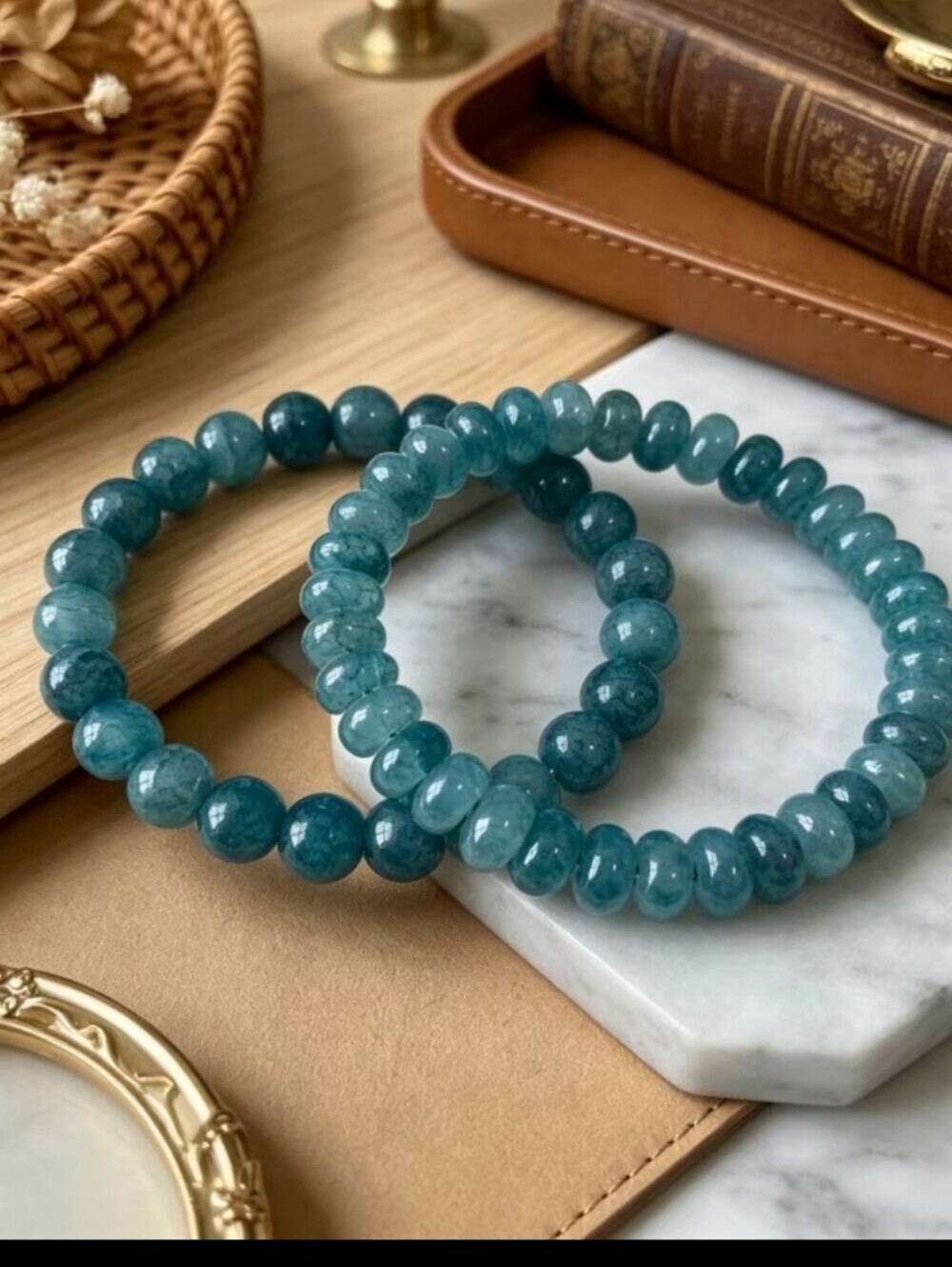 2PCS Natural Stone Bracelet